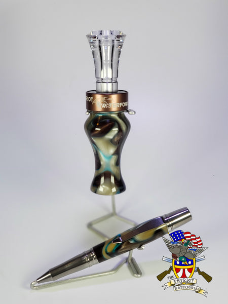 Custom Duck Call and Pen set