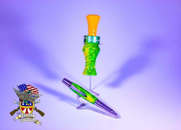 Custom Duck Call and Pen set